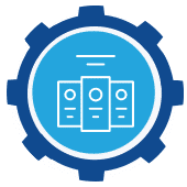 Icon of tiered pricing options representing transparent and scalable IT support plans for dental offices.